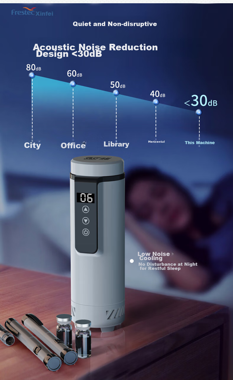 Xinfei (Frestec) Insulin Refrigerator Cup, Medicine Refrigeration Cup with Long-Lasting Battery Life, Car And Home Dual-Use, Lightweight And Portable, Constant Temperature Small Medicine Box 21