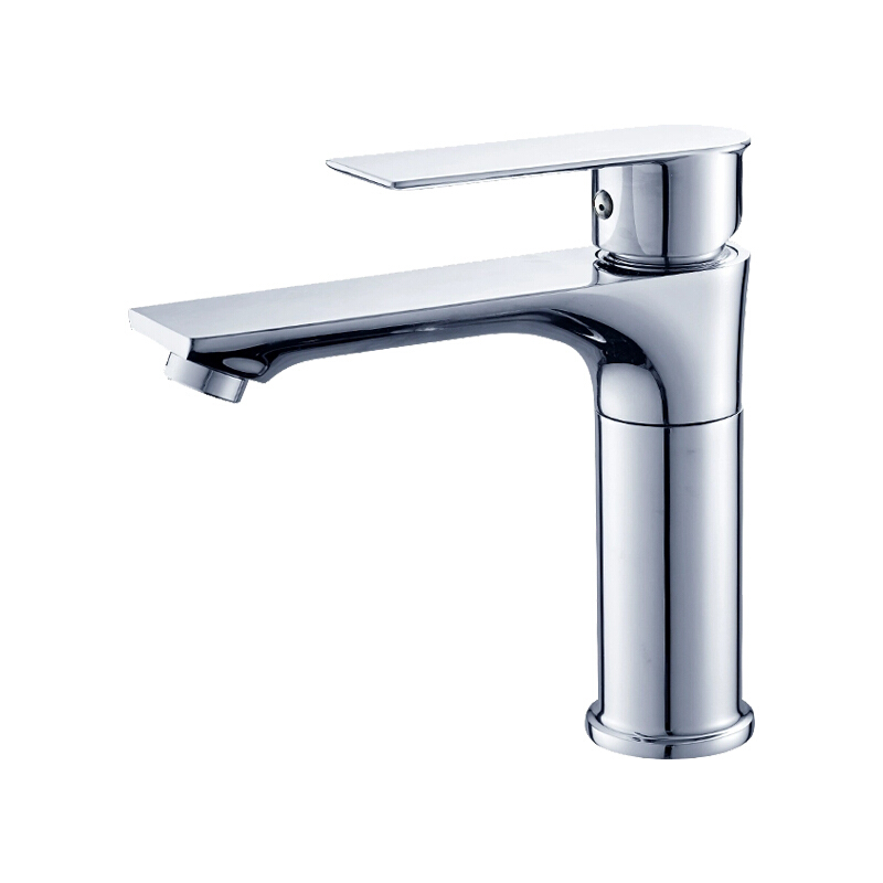 兰诗全铜面盆水龙头冷热家用单孔可升降水龙头 起订量10个