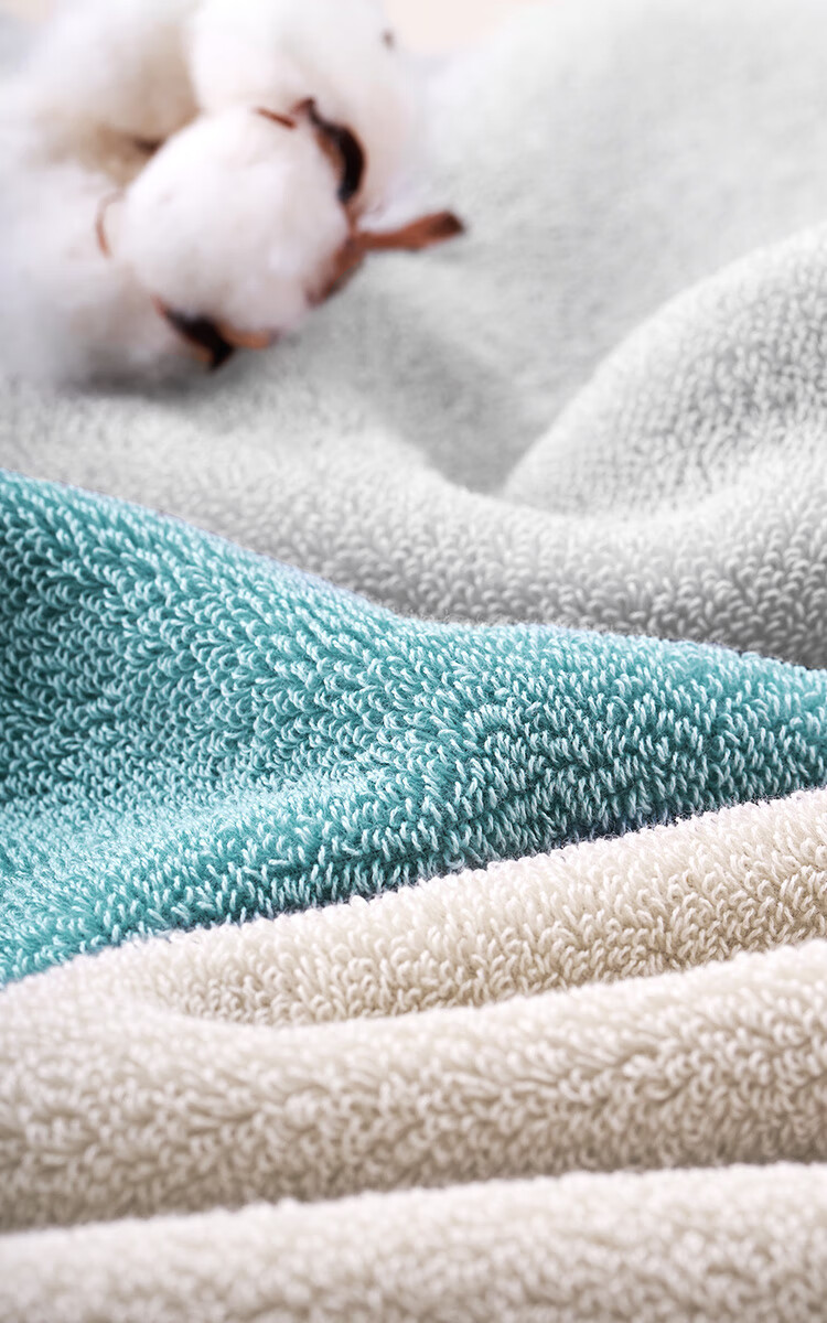 One's Member Class A Egyptian Long-Staple Cotton Pure Cotton Thickened Face Towel, Single Pack, 120g, 34*76cm, Off-White 2