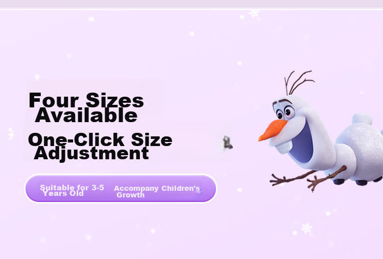 Disney Ice Skates for Children, Adjustable Professional Roller Skates for Boys And Girls Beginners, Birthday Gift 7