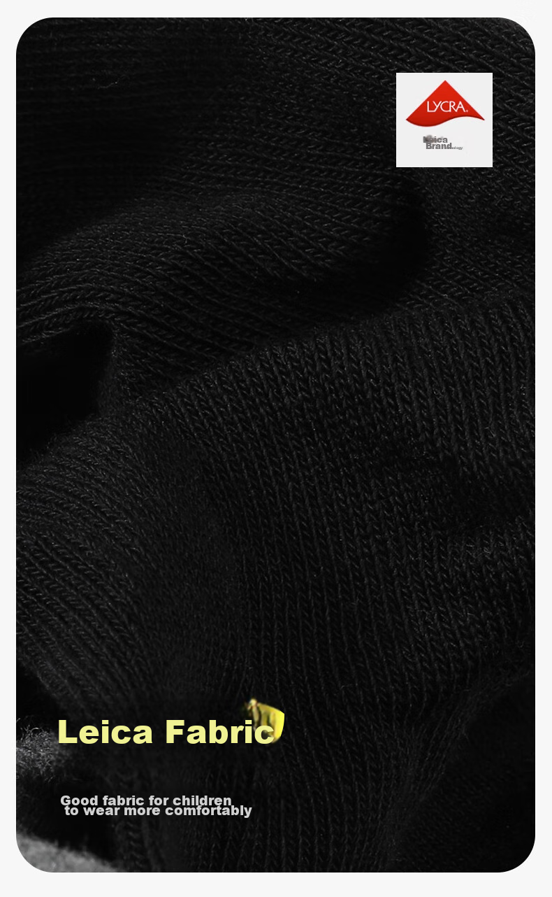 Barbie Children's Mid-Calf Socks, Girls' Knee-High Socks, Spring And Autumn Black High Socks, Girls' Student Over-Knee Long Socks 5