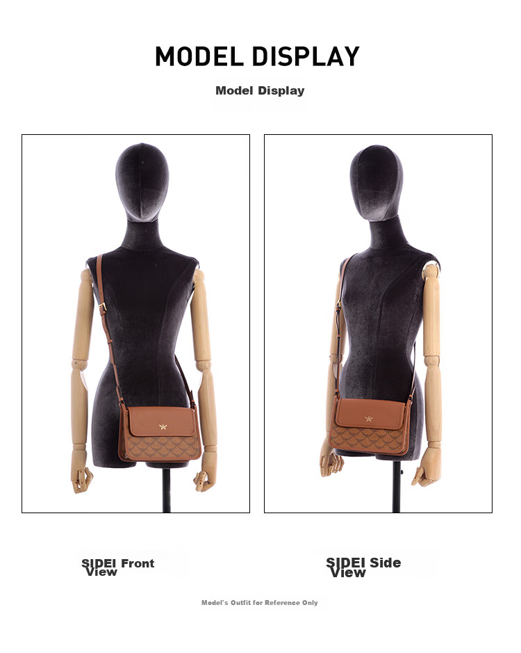 MCM HIMMEL Small Messenger Bag Shoulder Crossbody Bag Commuter Handbag for Women, Cognac Color 3