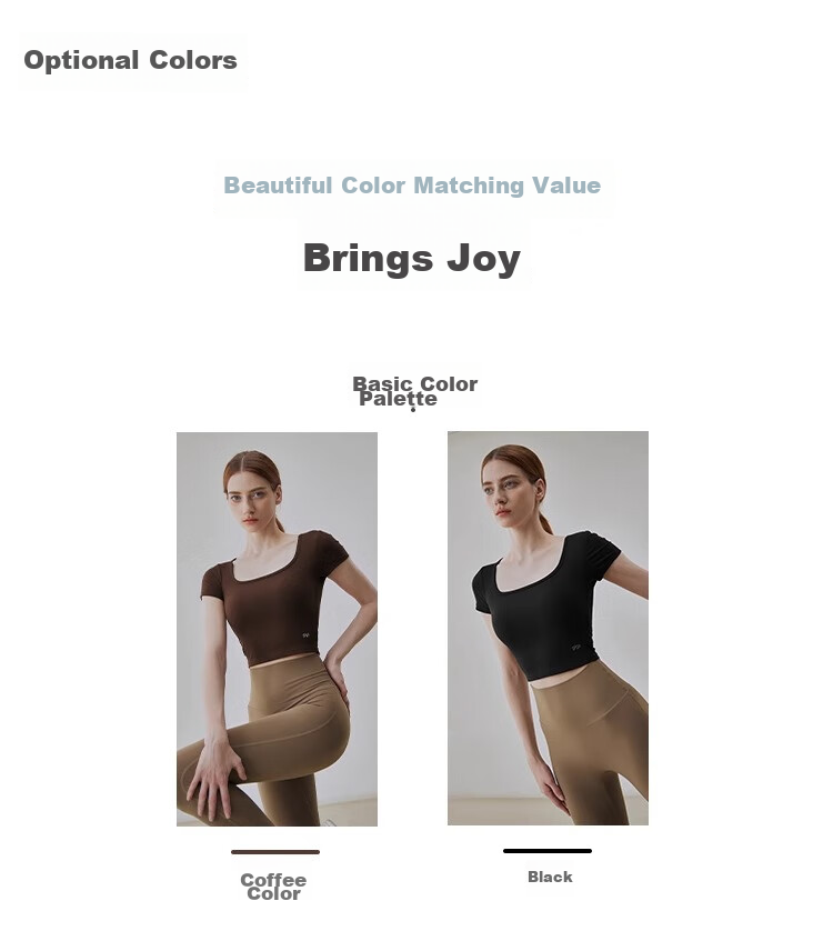 Gigt Yoga Top for Women, Long Sleeve Sports T-Shirt with Built-In Chest Pads, All-In Fitness Wear for Autumn, Athletic Tank Top 14