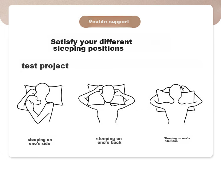 Yierman Pillow Neck Support Pillow for Cervical Spondylosis Deep Sleep Specialized Adult Men's Pillow Core Single Bed Home Use Extra Large One Pair Set 7