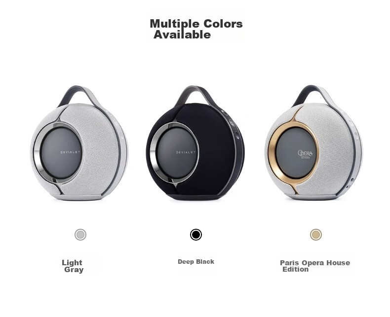 Devialet Mania Outdoor Portable Speaker Mist White High-Fidelity Deep Bass Wireless Bluetooth HiFi Speaker Birthday Gift 4