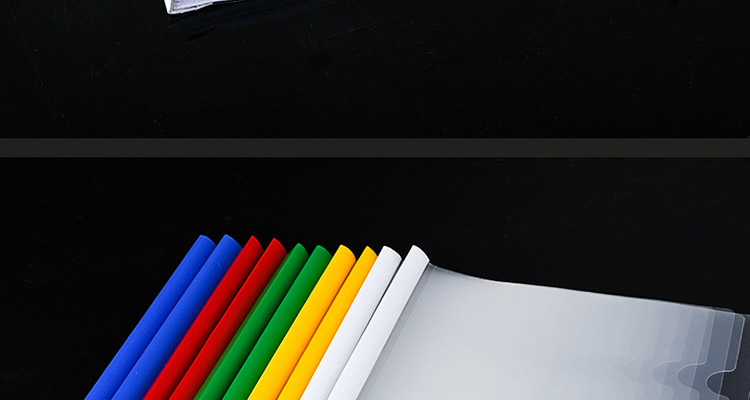 DiLe Thickened A4 Transparent Pull Rod Folder/document Folder/pull Rod Folder/report Folder, Office Supplies Stationery, Pack of 10, Can Be Customized with Protective Face Mask, 1425 Mixed Colors 26
