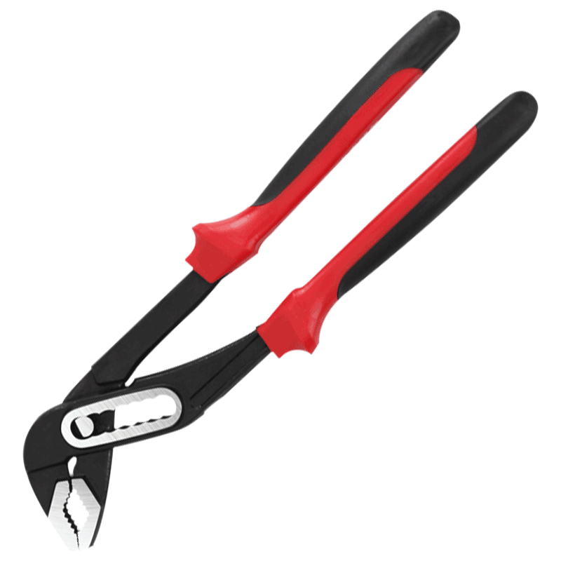 Kafuweier Pipe Wrench, Water Pump Wrench, Round Pipe Wrench, Multi-Functional Adjustable Pipe Wrench, Bathroom Adjustable Wrench, 10 Inch PC4197J