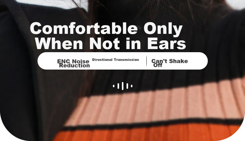 HP Bluetooth Headphones, Bone Conduction Concept True Wireless Open-Style, Music And Gaming Ear-Hook Headphones, Office And Sports Universal Noise Reduction, Metallic Gray 2