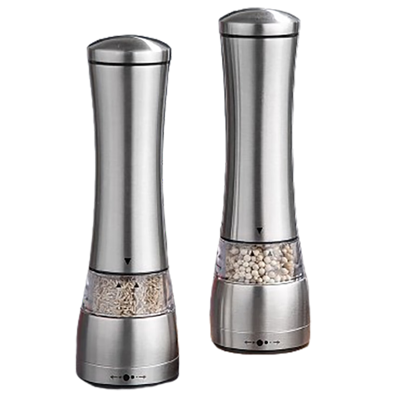 Jingmao Stainless Steel White Pepper Grinder Bottle, Salt And Black Pepper Powder, Sea Salt Granules, Sichuan Peppercorn, Home Manual German High-End Core