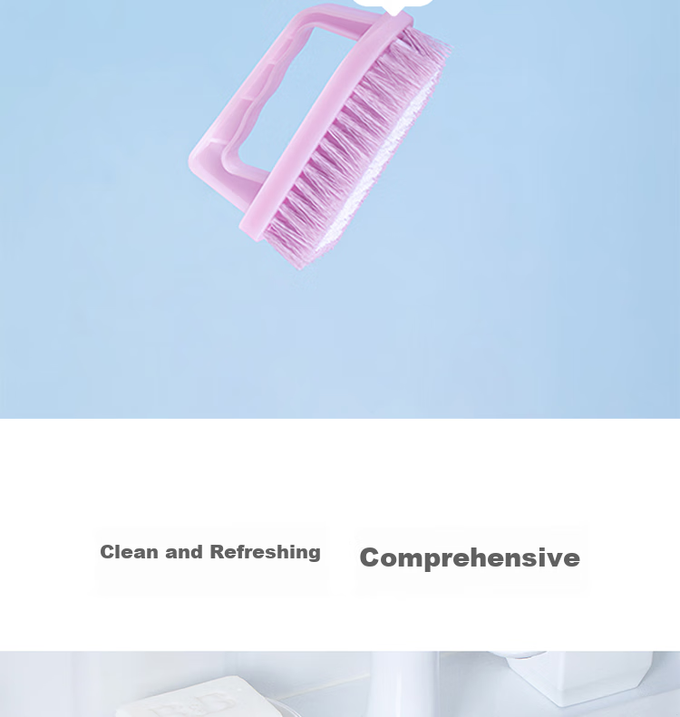 CHAHUA Brush, Shoe Brush, Laundry Brush, Bathroom Floor Brush, Soft Bristles, Pack of 2 10