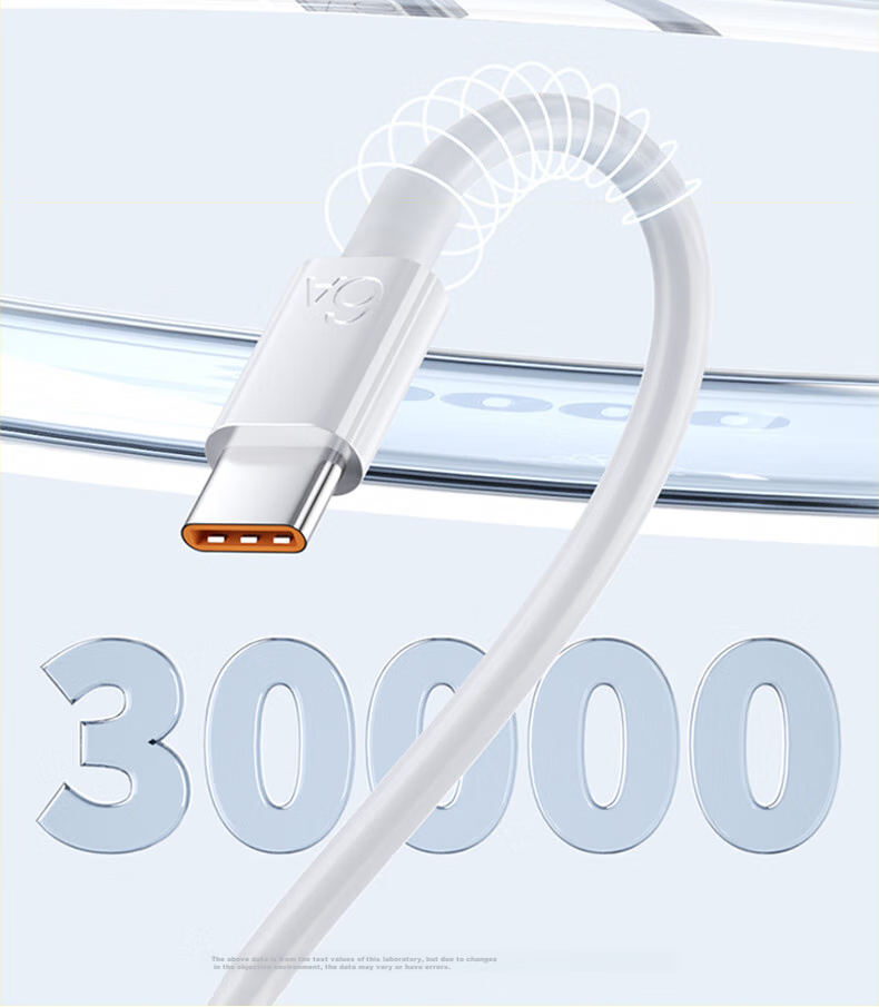 KOVOL [2-Pack, Upgraded to 1.5m] Type-C Data Cable, 120/100/88/66W Charging Cable, 6A Super Fast Charging, Suitable for Huawei Pura80/Mate80/70Pro 20