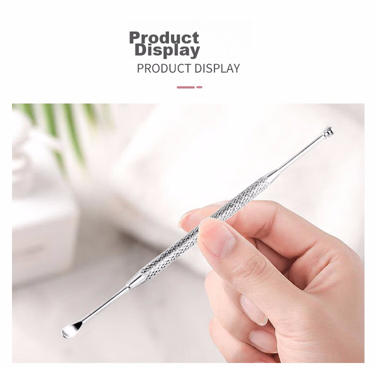 UPLUS Stainless Steel Ear Pick Set, 8 Pieces, Ear Cleaning Tools, Ear Wax Removal Kit 6