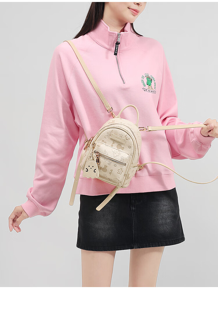 AILUXI Early Autumn Travel Mini Backpack, Niche Bag for Women, Students, Commuters, Small Lightweight Birthday Gift 16