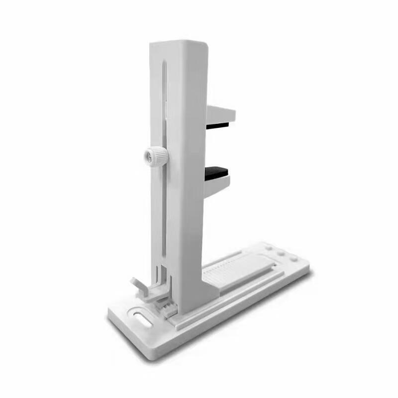 PowerTrain Graphics Card Bracket, White ABS Jack, Adjustable Height, Stable Rubber Pad, Non-Slip Base, Multifunctional, Supports 30 Series Graphics Cards, Tool-Free Installatio