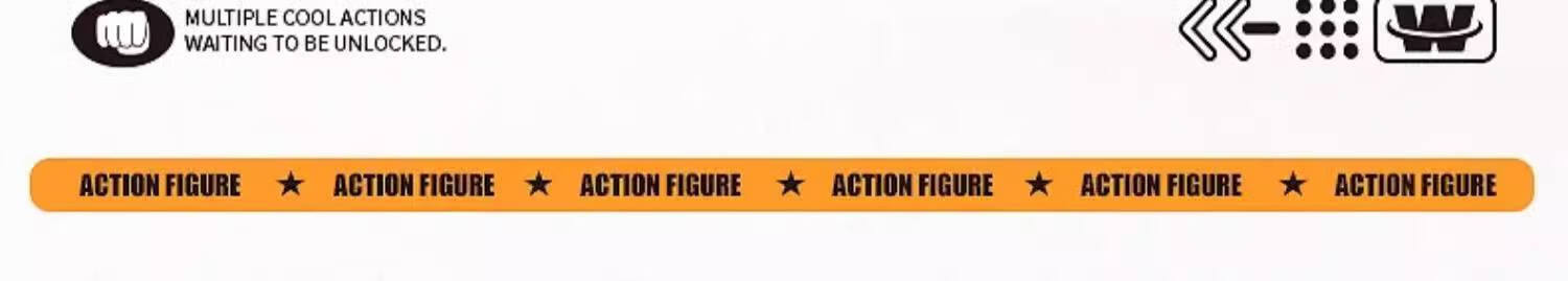 Letrel Multi-Joint Articulated 3D Printed Building Blocks, Action Figure Model Toy for Boys Aged 6-12, Birthday Gift 9