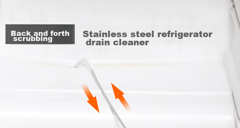Dipuer Refrigerator Drain Cleaner, Household Water Pipe Cleaning Tool, Cleaning Device, Drainage And Washing Hole Opener, Cleaning And Unclogging Tool 17