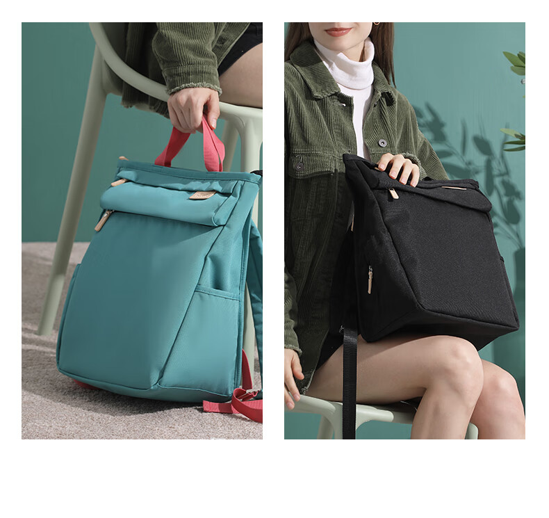 Xiaoyaxiang Mommy Bag, Large Capacity Fashionable Backpack for Mothers, Big Baby Carrier, Lightweight Handheld Tote for Outdoor Use (Yiyuan) 2