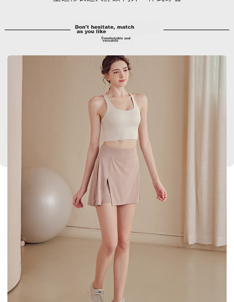 XUEXIMAN Sports Bra for Women, Beautiful Back Design, High-Impact Crossback, Anti-Shock, Push-Up, Anti-Sagging, Fitness Vest, Yoga Bra 8