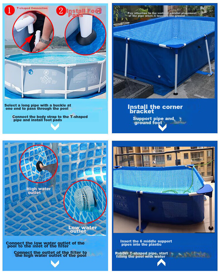 INTEX Filter Pump Cotton Core Accessory Frame, Inflatable Water Pool Toy, Compatible with 28604 Filter Element 29000 17