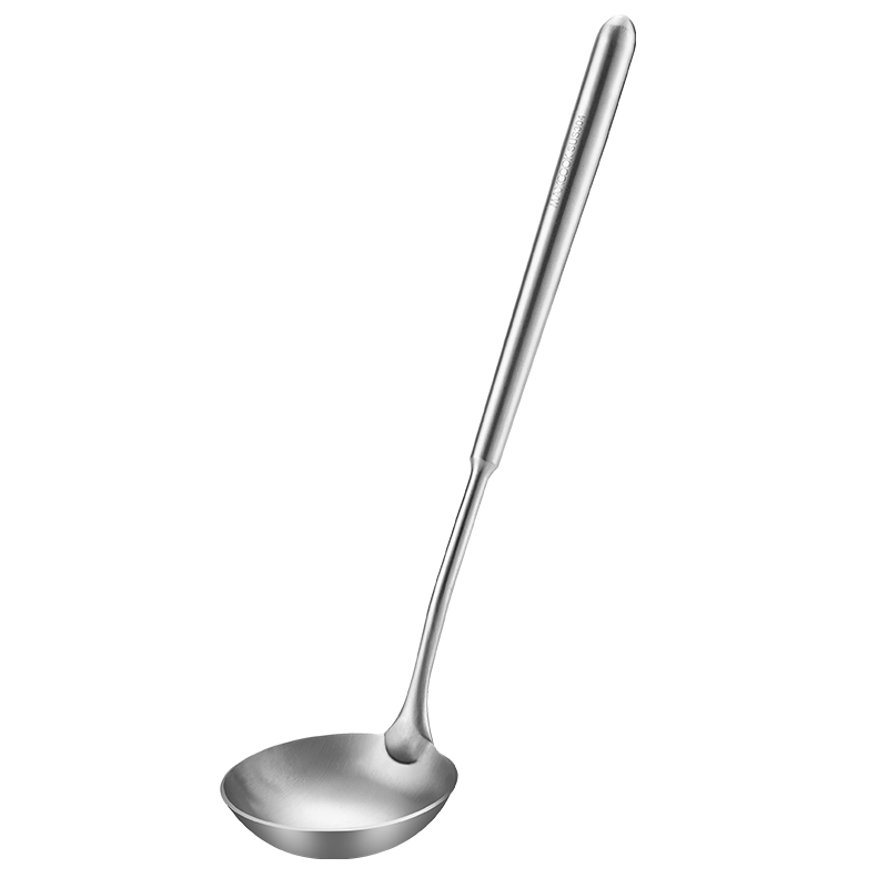 MAXCOOK 304 Stainless Steel Soup Ladle, Small Soup Spoon Hot Pot Ladle, Thickened Extended Long Handle MCCU9202