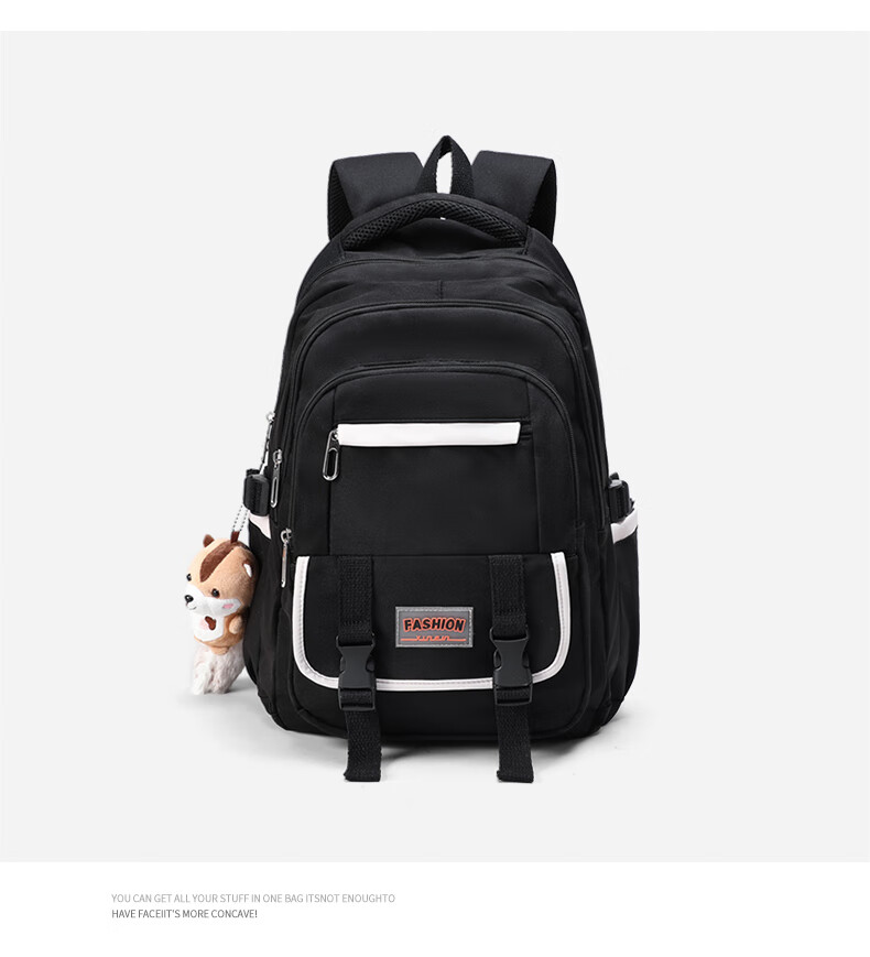 Aiqinghai Backpack, Large Capacity Schoolbag for College Students, Middle And High School Students, Elementary School Students, Spine Protection Laptop Bag for Grades 4-6 10