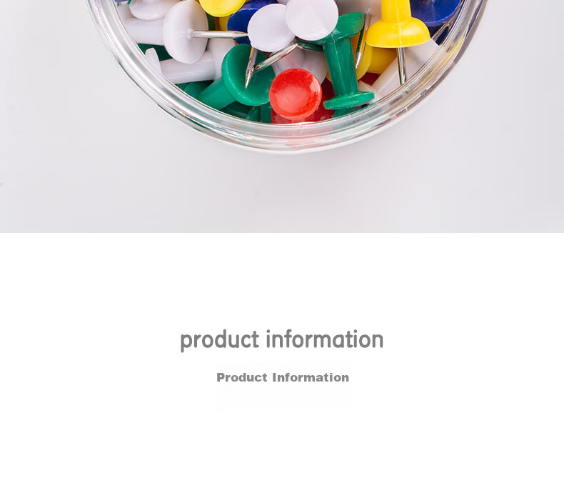 Deli [Super Popular] Colored T-Pins, Cork Board Pushpins, Drawing Pins, 80 Pieces/tube, 0042 12