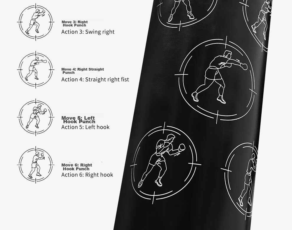 PROIRON Puli'ai Punching Bag, Freestanding Boxing Target, for Home Use, Adults And Children, Martial Arts, Fighting, Sanda, Tumbler 8