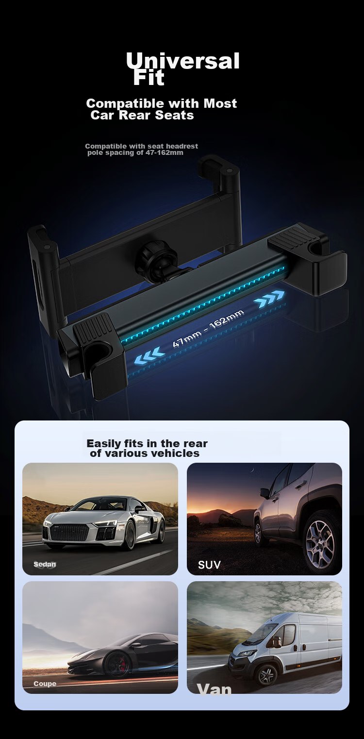 BASEUS Car Tablet Holder, IPad And Phone Mount for Rear Seats, Suitable for Online Car Rentals, New Model for Spring Festival Travel in 2026 12