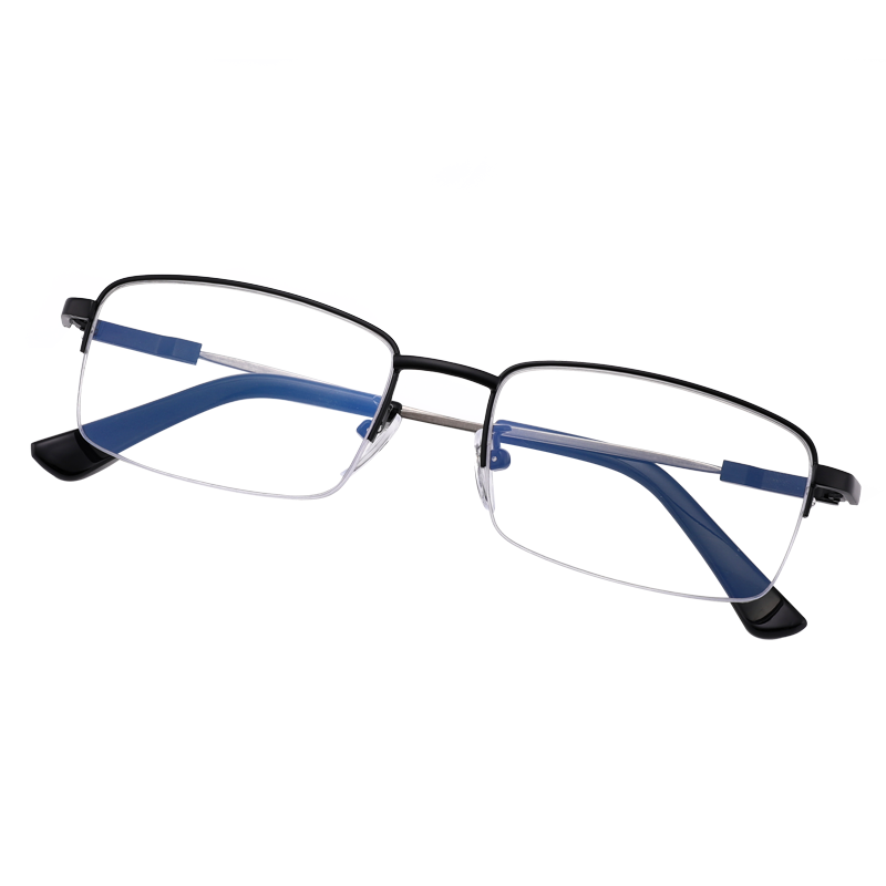 LESCA LUNETIER Reading Glasses for Men, High-Definition Ultra-Light Anti-Blue Light Bifocal Glasses for Elderly And Middle-Aged, High-End Brand Back-To