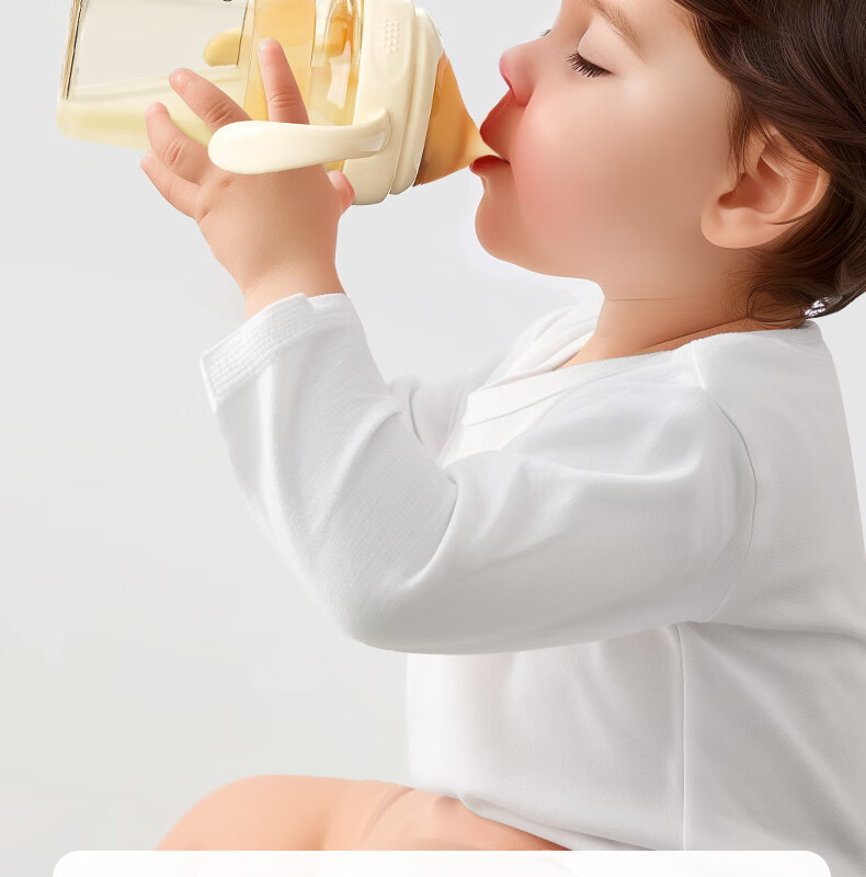 YEEHOO Newborn Anti-Colic Noble Bottle, Baby PPSU Bottle 240ml, Y Size Nipple + Straw Nipple 21