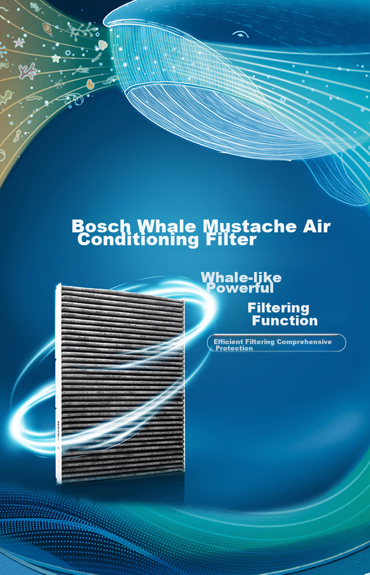 BOSCH Air Conditioning Filter Element 5663, for Eian S, Chuanqi GA4, GA6, GA8, GE3, GM8, GS3, GS4, GS5, GS7, GS8, M8 2