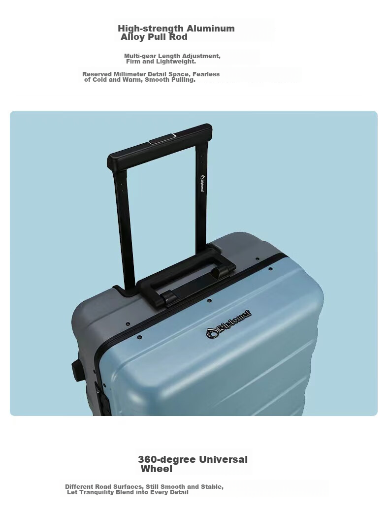 Diplomat Fashion Color-Block Trolley Suitcase Luggage for Men And Women, Password Lock Carry-On Travel Case TC-26032 6