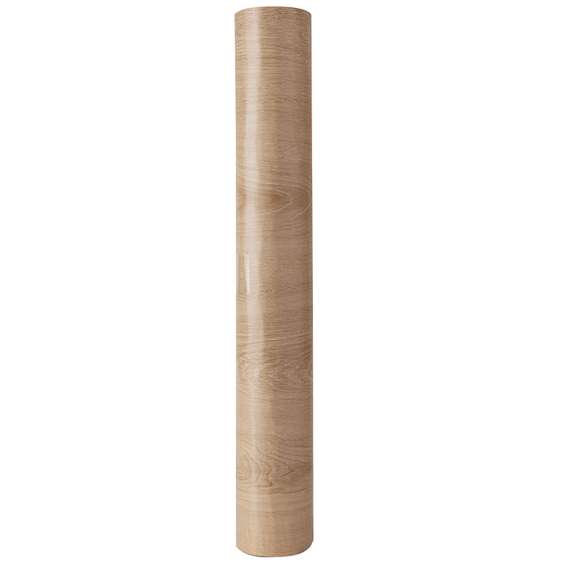 Qinghua Self-Adhesive Waterproof Wear-Resistant Wood Grain Floor Tile, Thickened Wear-Resistant Floor Leather, Poplar Wood Pattern 60*300cm