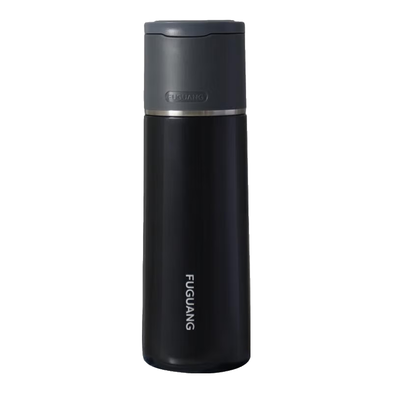 Fuguang Insulated Mug, 316 Stainless Steel, Large Capacity Water Bottle, Student Thermos Cup, Outdoor Double-Use Cup for Men And Women, 500ml