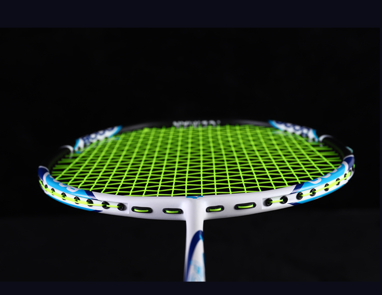 Yodiman Offense And Defense 4U Carbon Composite Training Badminton Racket, 8000 Single Racket (1 Piece) 11