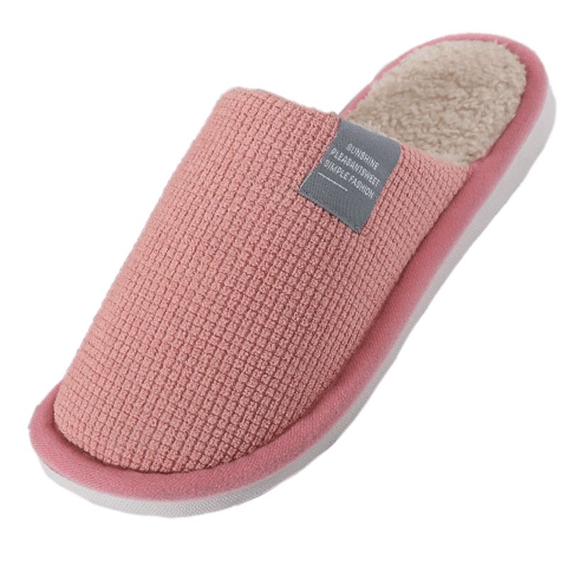 CARTELO Cotton Slippers for Women, Winter Indoor Floor Slippers, Warm Furry Postpartum Shoes for Women, 0625A