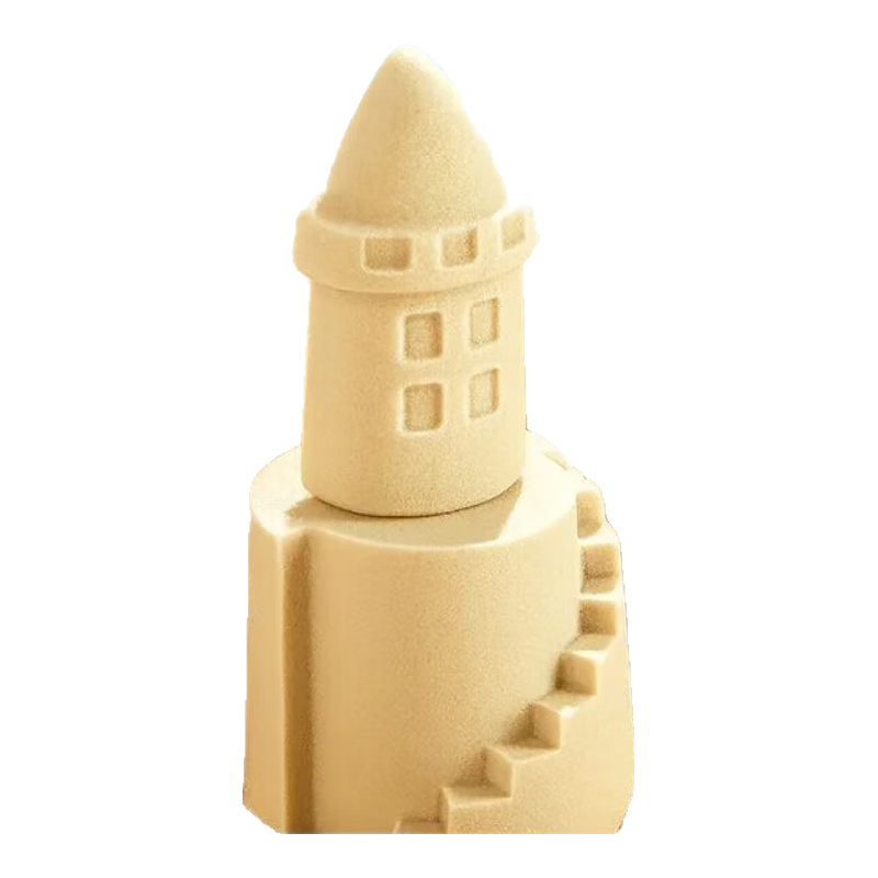 Letrel Children's Space Toy Sand Set, Beach Castle Digging Tools, Safe Non-Toxic Non-Sticky Hands, Gift for Boys And Girls