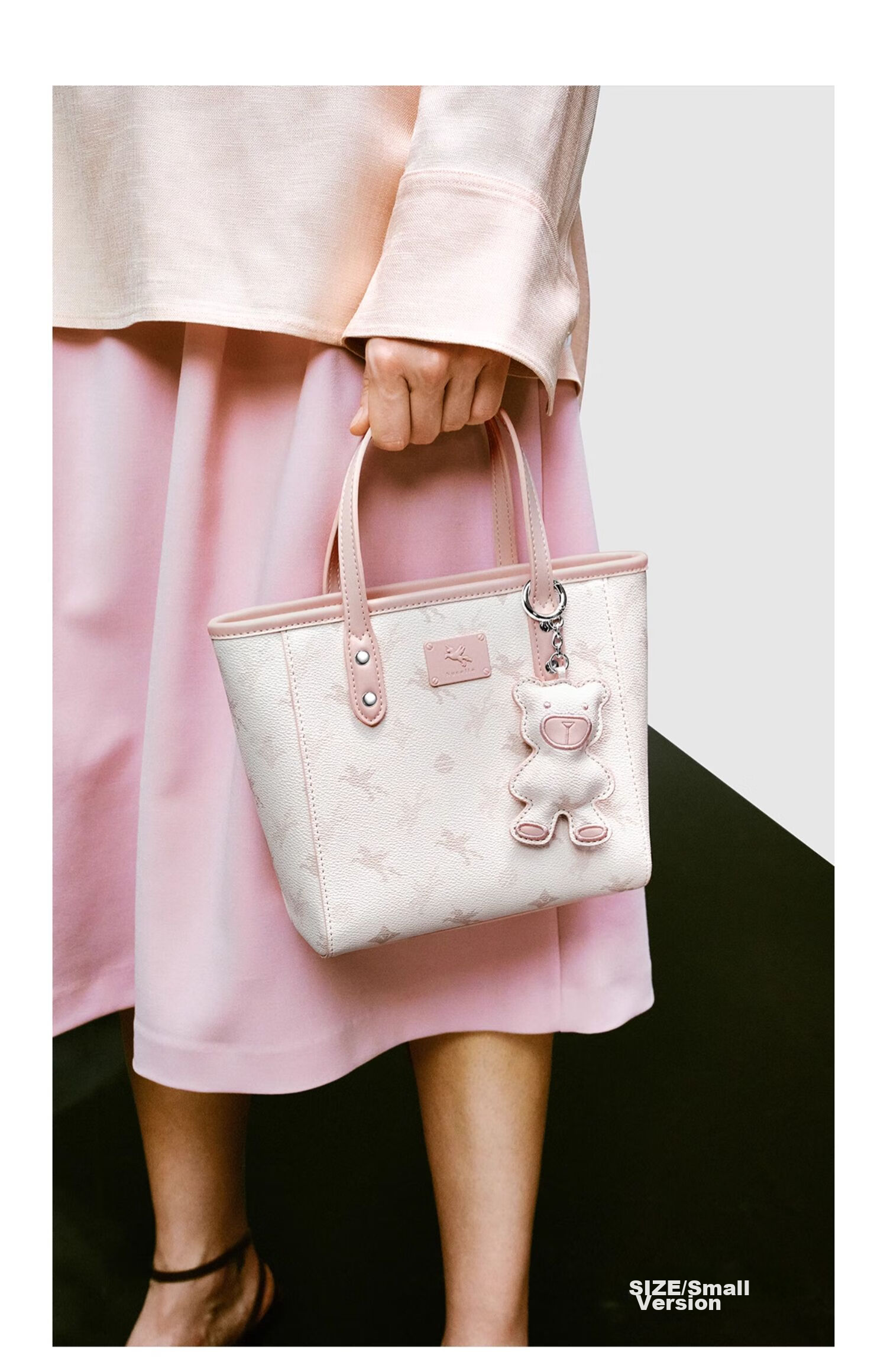 NUCELLE Pegasus Small Tote Basket Bag, New Light Luxury Niche Handheld Crossbody Women's Bag, Birthday Gift for Girls 19