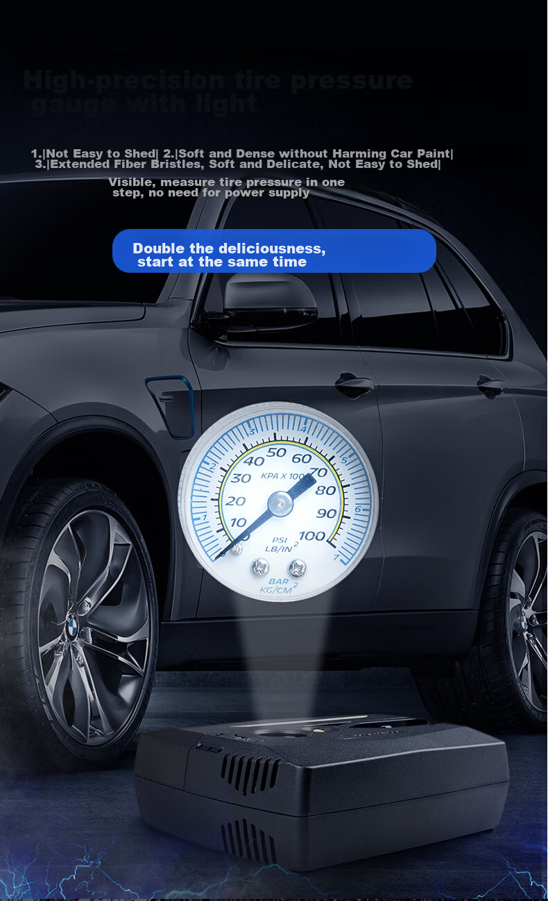 MICHELIN Tire Repair Fluid Inflator Pump High-Power Car Air Pump for New Energy Vehicles, Electric Bikes, Basketball, Soccer Balls, And Bicycles 20