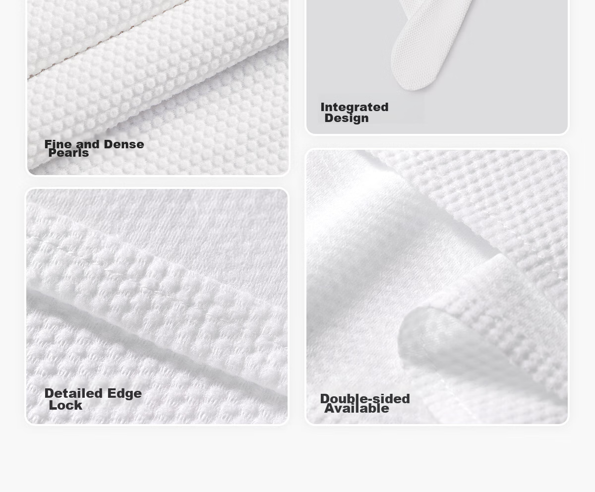 BADIGAO Disposable Hair Towel for Women, Super Absorbent Quick-Drying Hair Wrap, Portable Shampoo Towel, Thick Head Wrap, Shower Cap 17
