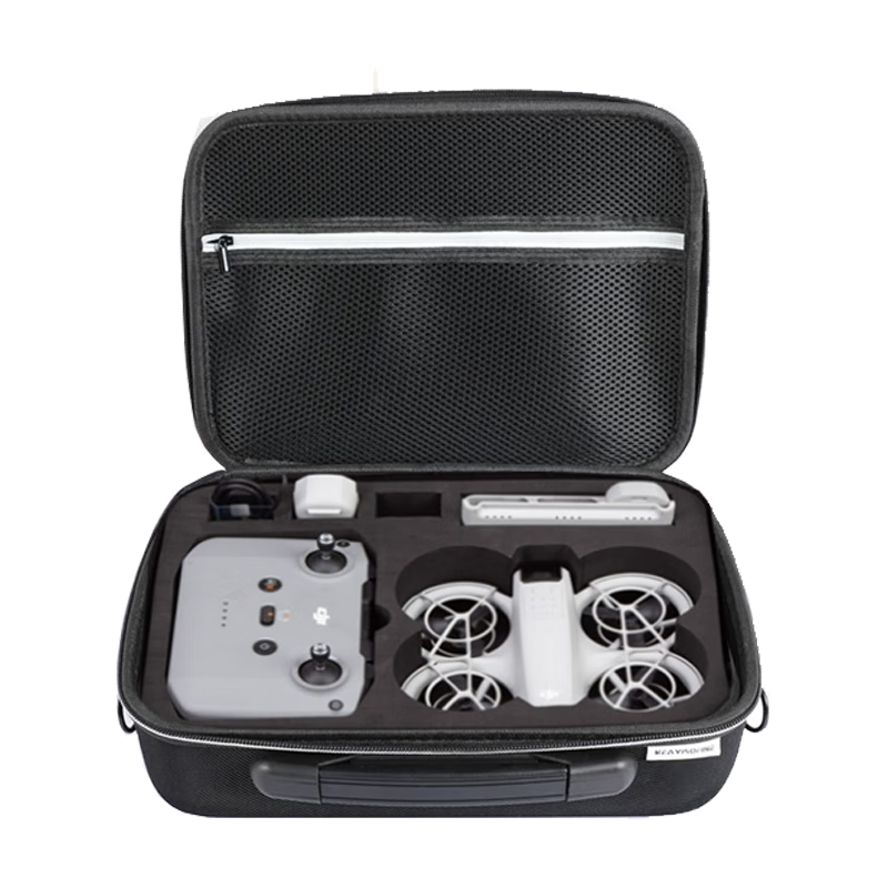 Qiye Hard Shell Storage Bag, Handheld Case Suitable for DJI Neo Drone Storage Bag Accessories, Handbag, Shoulder Bag, Crossbody Bag, DJI Neo Storage Box