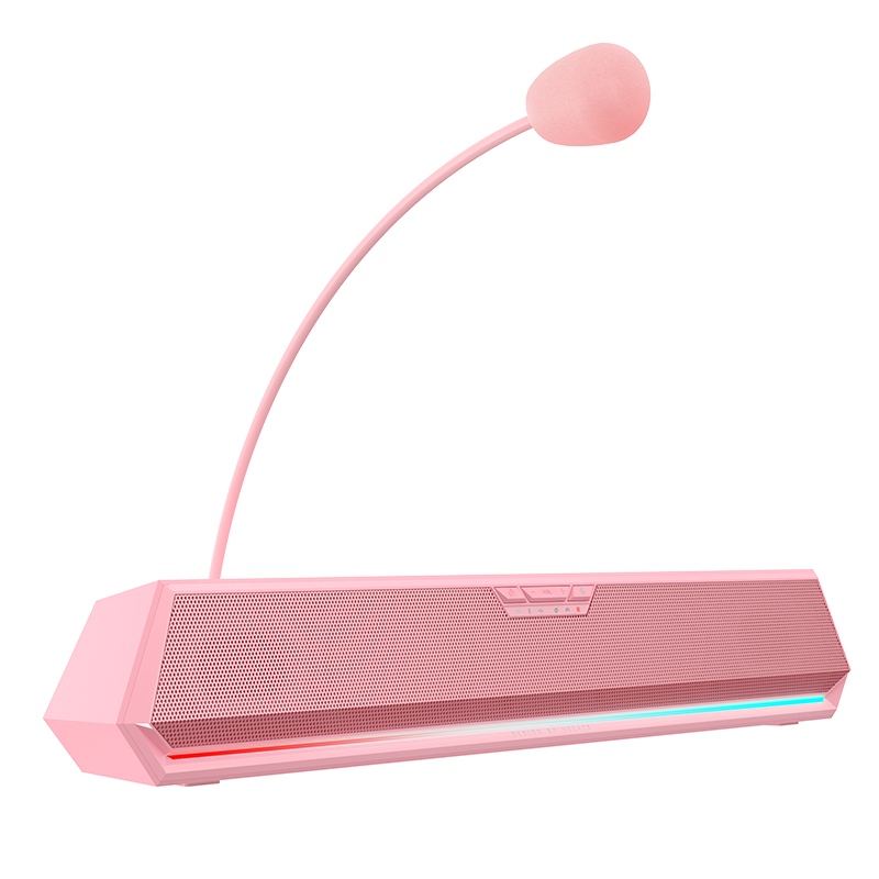 EDIFIER HECATE G1500 Bar 7.1 Soundbar for Gaming, Computer Speakers, Desktop Speakers, Computer Audio System with PS5 Pro Support, Pink