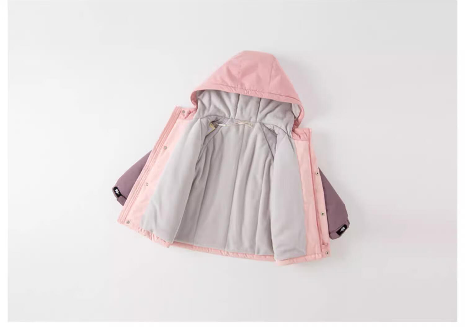 DAVE & BELLA Kids Windproof Jacket Autumn Fleece Lined Outdoor Coat for Boys and Girls Toddler Baby Children's Clothing 22