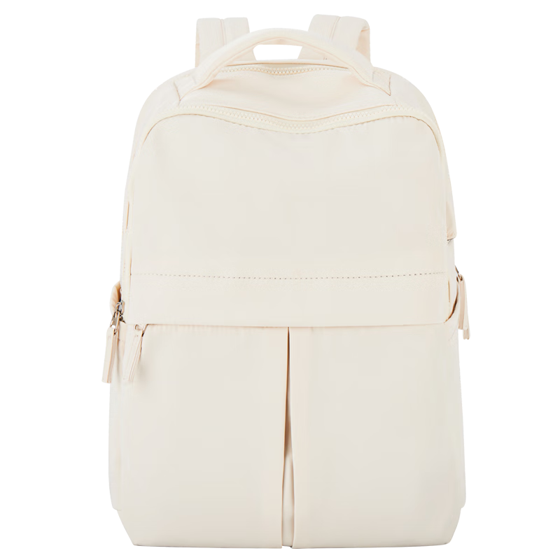 Landcase Backpack, Women's Business Travel Bag, Large Capacity, Business Trip Shoulder Bag for Men, Multifunctional Laptop Bag, 8060 Off-White