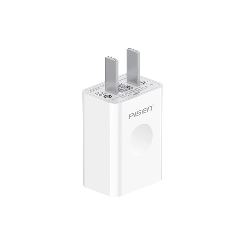 Pisen 3C Certified Apple Android Charger, 5V2A Charging Head, Universal for IPhone 18/17/16/15/14/13, Huawei, OPPO, Xiaomi, Vivo Phones, Earphones, USB-C Plug
