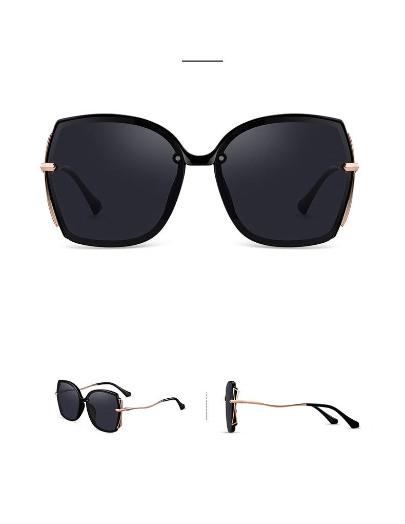 Helen Keller Polarized Sunglasses for Women Driving Sun Protection Large Frame Gift Eyewear H8928H13 10