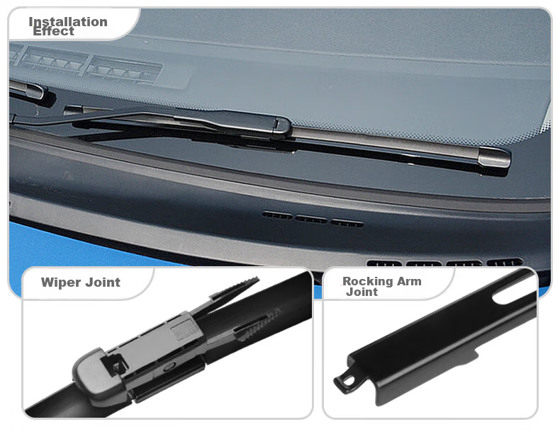 Deyun Buick Excelle Windshield Wipers (2017-2022 Models), Wiper Blades for 2017 Model, All-New Original Factory Rubber Strips, 1 Pair 5