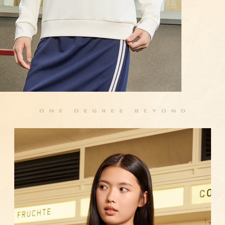 361° Women's Sweatshirt, Spring Fleece-Lined Jacket, Sports Casual Round Neck Long-Sleeve Pullover Top, 662344801D-2 19