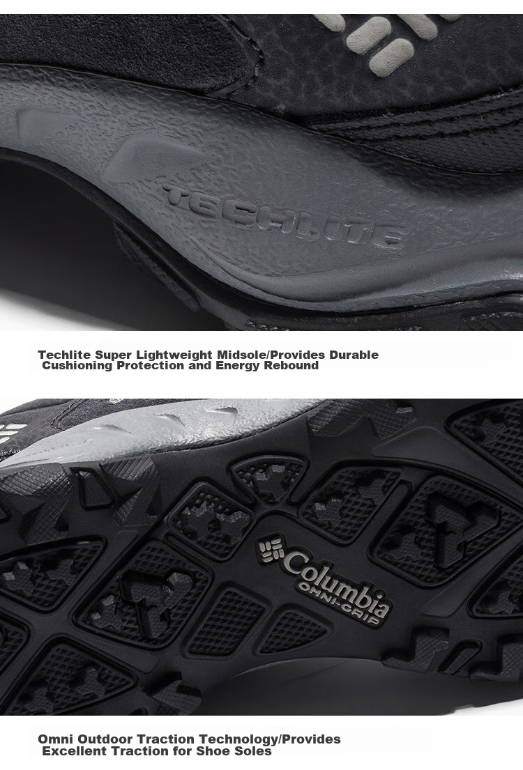 Columbia Men's Spring Summer 2026 Breathable Lightweight Cushioning Hiking Shoes YM1182 278 Size 41.5 15
