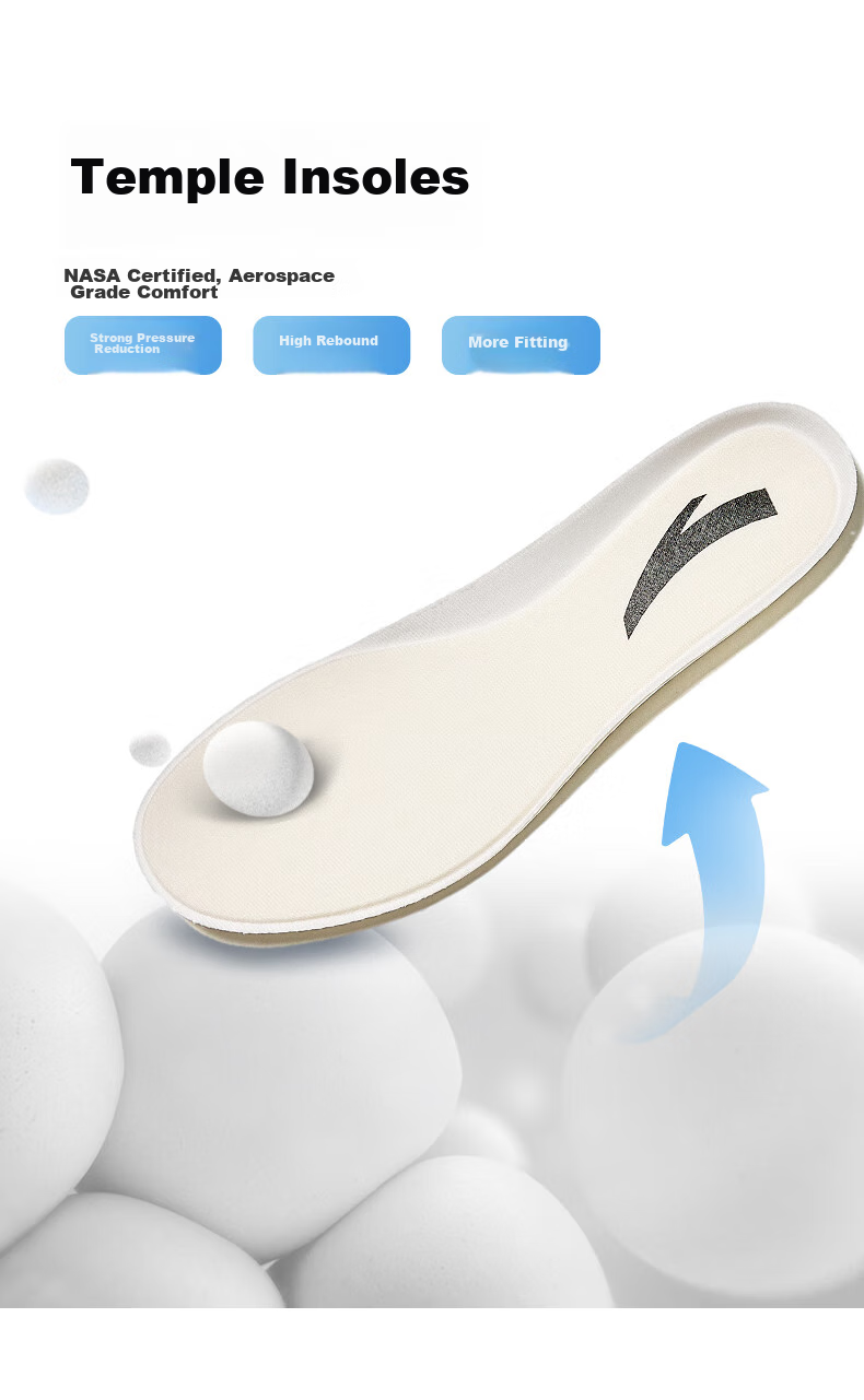 ANTA Shenxing 6 PRO | Father's Day Gift, Cushioned Men's Business Training Breathable Wear-Resistant Running Shoes 7